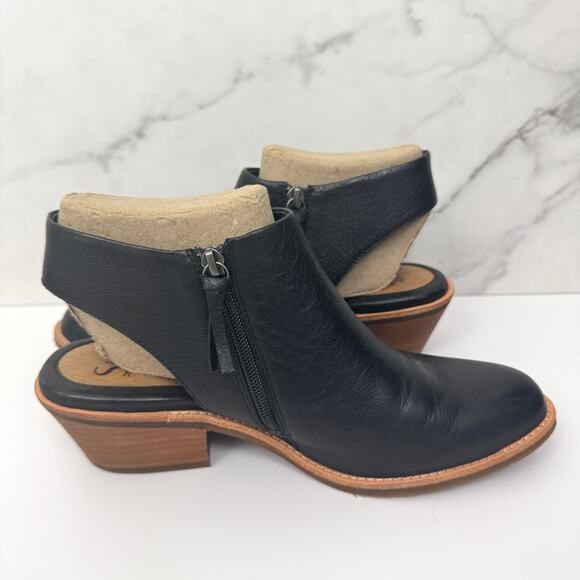 Sofft Womens Arabia Slingback Booties Boots Size 10 Leather Black - Picture 5 of 9